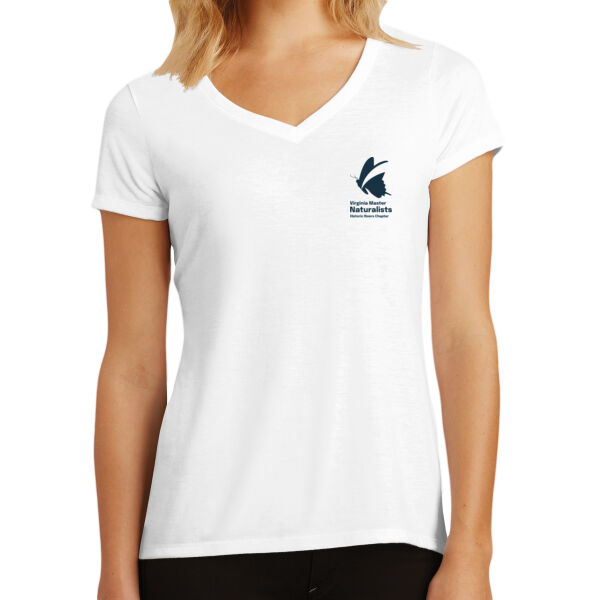 Ladies Triblend Softstyle V-Neck T-shirt Thumbnail